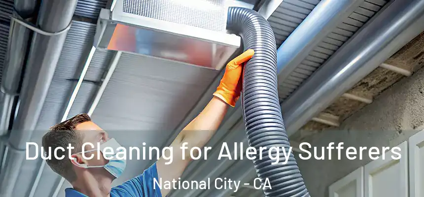  Duct Cleaning for Allergy Sufferers National City - CA